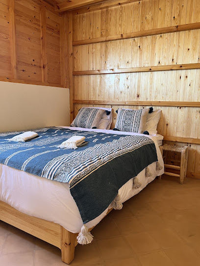 Turquoise Brick Surf House